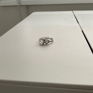 .925 Hearts Sterling Silver Ring